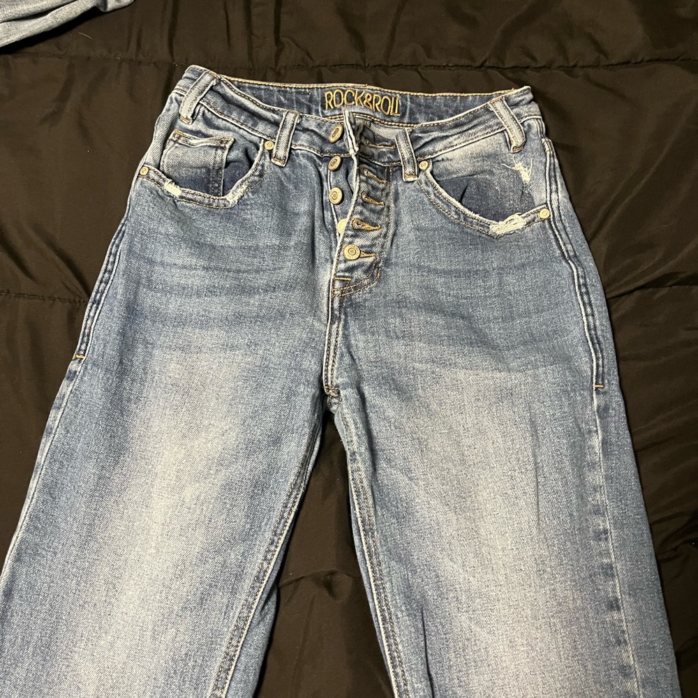 Women's rock and roll jeans